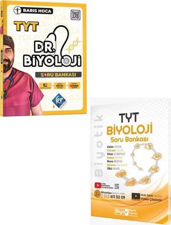 Biyotik Yayınları 2025 TYT Biyoloji Soru ve KR Dr. Biyoloji Soru 2 Kitap Set - Biyotik Yayınları