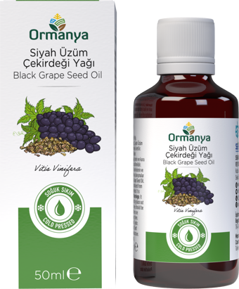 SİYAH ÜZÜM ÇEKİRDEĞİ YAĞI - 50 ml