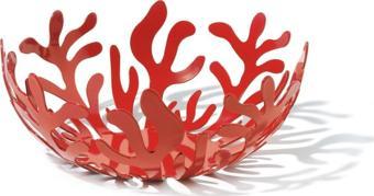 Alessi Mediterraneo Meyve Sepeti Kırmlzı 9,5x21 cm