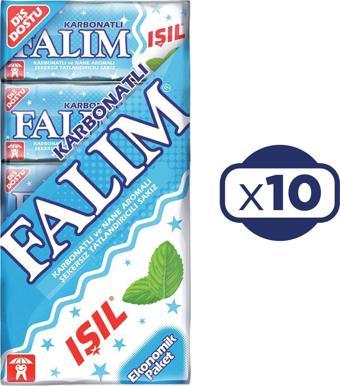 Falım 5' li Işıl Karbonatlı ve Nane Aromalı Sakız x 10 Adet