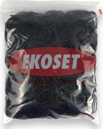 500 Adet Siyah Küçük Paket Lastiği 40mm