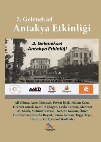 Antakya Etkinliği 2 - Kamil Akdoğan - Akdoğan Yayınevi