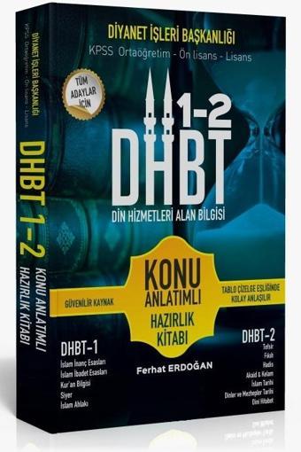 Ferhat Erdoğan DHBT Tüm Adaylar İçin Din Hizmetleri Alan Bilgisi Konu Anlatımlı Hazırlık Kitabı - Yediiklim Yayınları