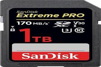 Sandisk Extreme Pro SDSDXXY-1T00-GN4IN 1 TB SDXC UHS-I U3 Hafıza Kartı