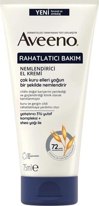 AVEENO Rahatlatıcı Bakım Nemlendirici El Kremi 75 ml