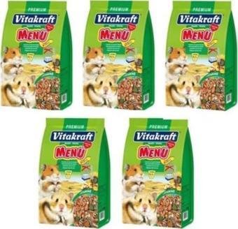 Vitakraft 5 Adet Menü Hamster Yemi 1000 gr