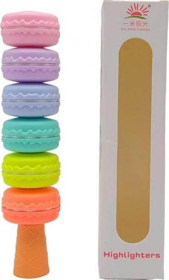 Pinco Fosforlu Kalem (İşaret Kalemi) Macaron 6 Renk Fsf-Krş