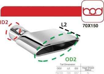 Bod Egzoz Ucu 802-030 WL