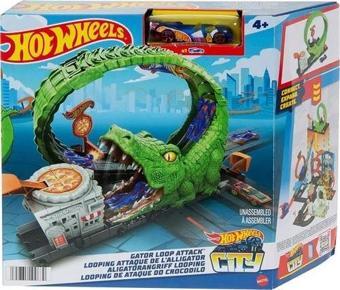 Mattel Hot Wheels Düşman Yaratıklar Yılan HDR29 HKX39 Lisanslı Ürün