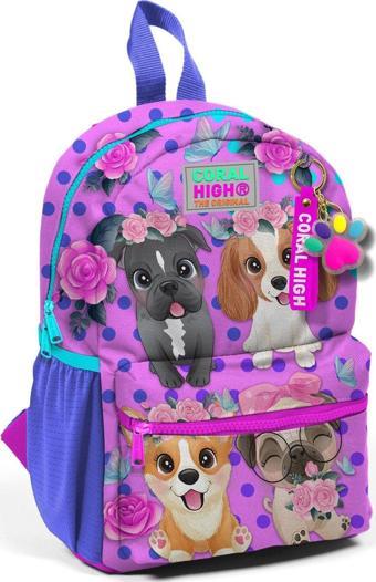 Coral High Pembe Köpek Mini Yuva Sırt Çantası - Kız Çocuk