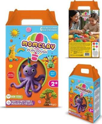 Momclay Play Dough Doğal Oyun Hamuru 6 Renk X 100 Gram 30000810