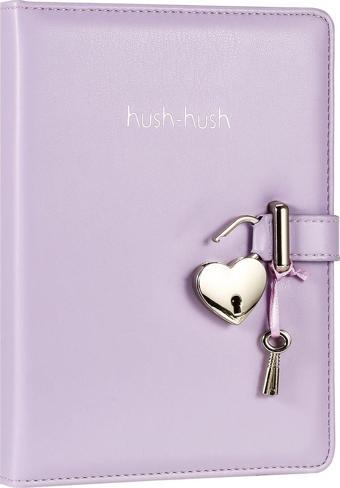 Victoria'S Journals Hush Hush Kilitli Pastel Hatıra Defteri 13X18cCm 80 Gram 160 Yaprak Çizgili 124-1110