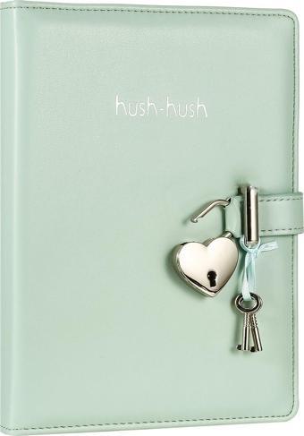 Victoria'S Journals Hush Hush Kilitli Pastel Hatıra Defteri 13X18cCm 80 Gram 160 Yaprak Çizgili 124-1109