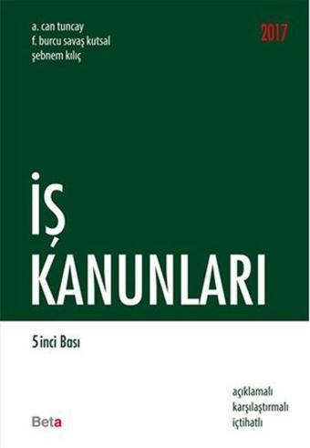 İş Kanunları - A. Can Tuncay - Beta Yayınları