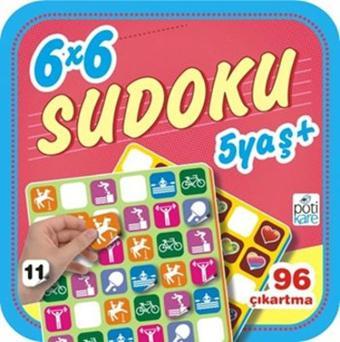 6 x 6 Sudoku - 11 - Kolektif  - Pötikare Yayınları