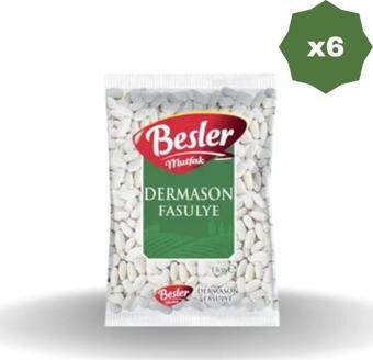 Besler Mutfak Dermason Fasulye 1 Kg X 6 Adet