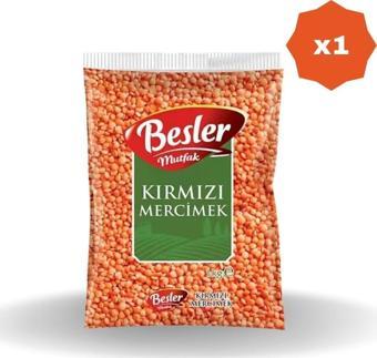 Besler Mutfak Kırmızı Mercimek 1 Kg X 1 Adet