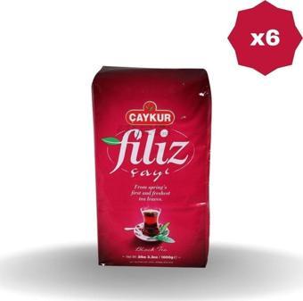 Çaykur Filiz Çay 1 Kg X 6 Adet