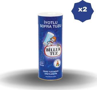 Billur İyotlu Tuz 125 Gr X 2 Adet - Billur