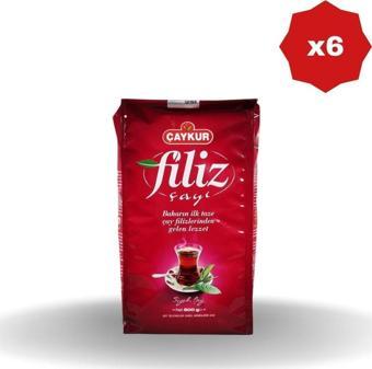 Çaykur Filiz Lüks Çay 500 Gr X 6 Adet