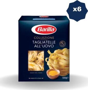 Barilla Tagliatelle Makarna 450 Gr X 6 Adet