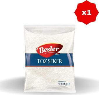 Beşler Besler Toz Şeker 5 Kg X 1 Adet