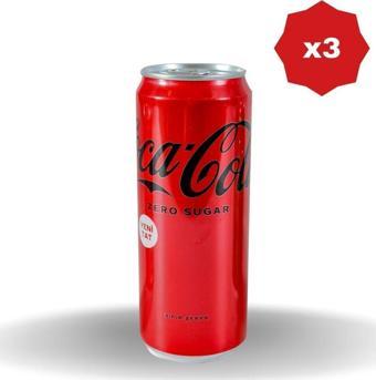 Coca-Cola Şekersiz 330 Ml X 3 Adet