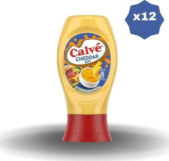 Calve Cheddar Sos 240 Gr X 12 Adet