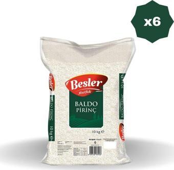 Besler Mutfak Baldo Pirinç 10 Kg X 6 Adet