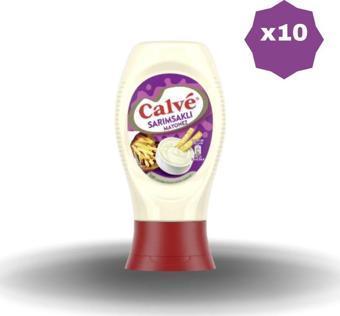 Calve Sarımsaklı Mayonez 350 Gr X 10 Adet