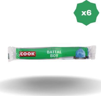 Cook Çöp Torbası Battal Boy  X 6 Adet