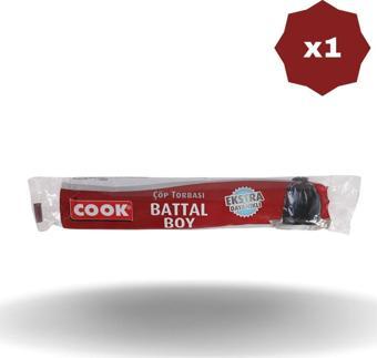 Cook Çöp Torbası Battal Boy Ekstra  X 1 Adet