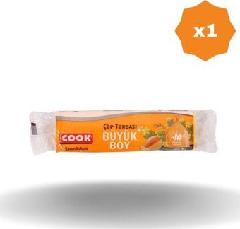 Cook Çöp Torbası Büyük Boy 7'Li X 1 Adet