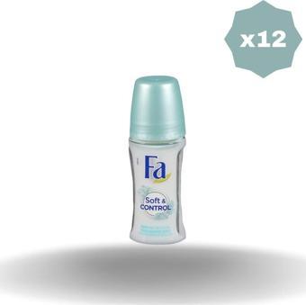 Fa Soft&Control Roll-On 50 Ml X 12 Adet