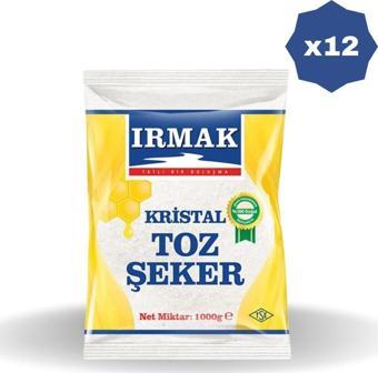 Irmak Toz Şeker 1 Kg X 12 Adet