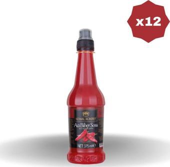 Kemal Kükrer Acı Biber Sosu Pet 375 Ml X 12 Adet