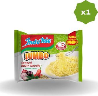 Indomie Jumbo Sebze Aromalı Noodle 120 Gr X 1 Adet