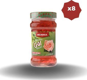 Koska Gül Reçeli 380 Gr X 8 Adet