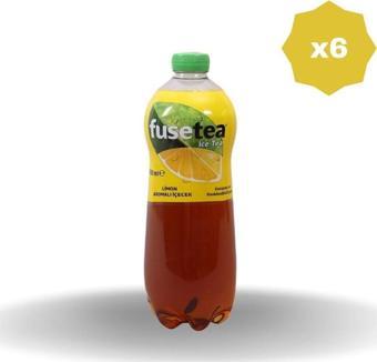 Fuse Tea Limon Aromalı 1 Lt X 6 Adet