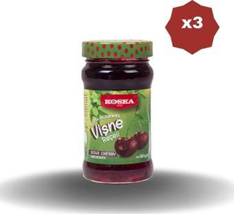 Koska Vişne Reçeli 380 Gr X 3 Adet