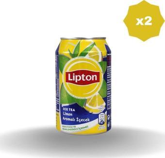 Lipton Ice Tea Limon Kutu 330 Ml X2 Adet