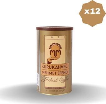 Kurukahveci Mehmet Efendi 500 Gr X 12 Adet Türk Kahvesi