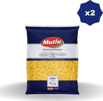 Mutlu Burgu Makarna 5 Kg X 2 Adet