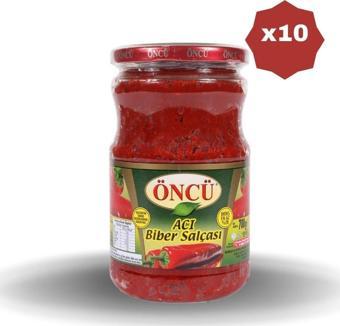 Öncü Acı Biber Salçası 700 Gr X 10 Adet