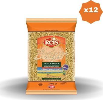 Reis Pilavlık Bulgur 2,5 Kg X 12 Adet