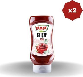 Tamek Acılı Ketçap 355 Gr X 2 Adet