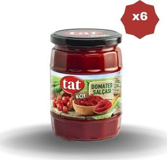 Tat Köy Domates Salçası 560 Gr   X 6 Adet