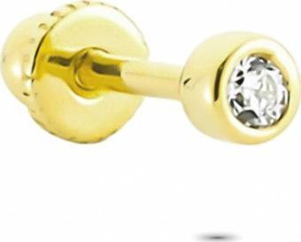Glorria Altın Tektaş Helix Piercing