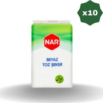 Nar Toz Şeker 1 Kg X 10 Adet