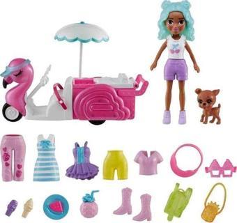 Polly Pocket Flamingo Atıştırmalık Arabası HWP24
